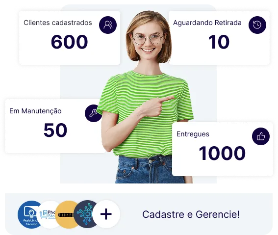 Imagem de um usuário navegando pelo portal